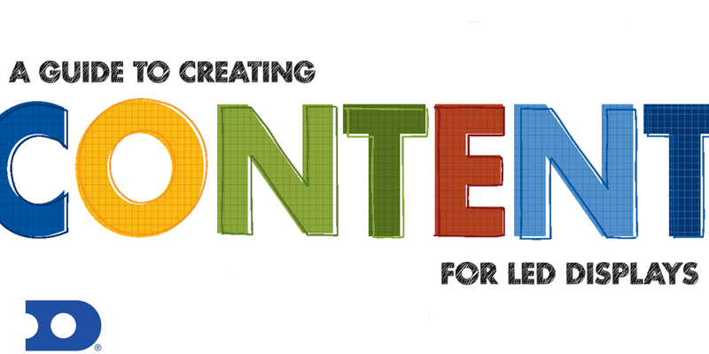 Create the most eye-catching content for your LED Display!