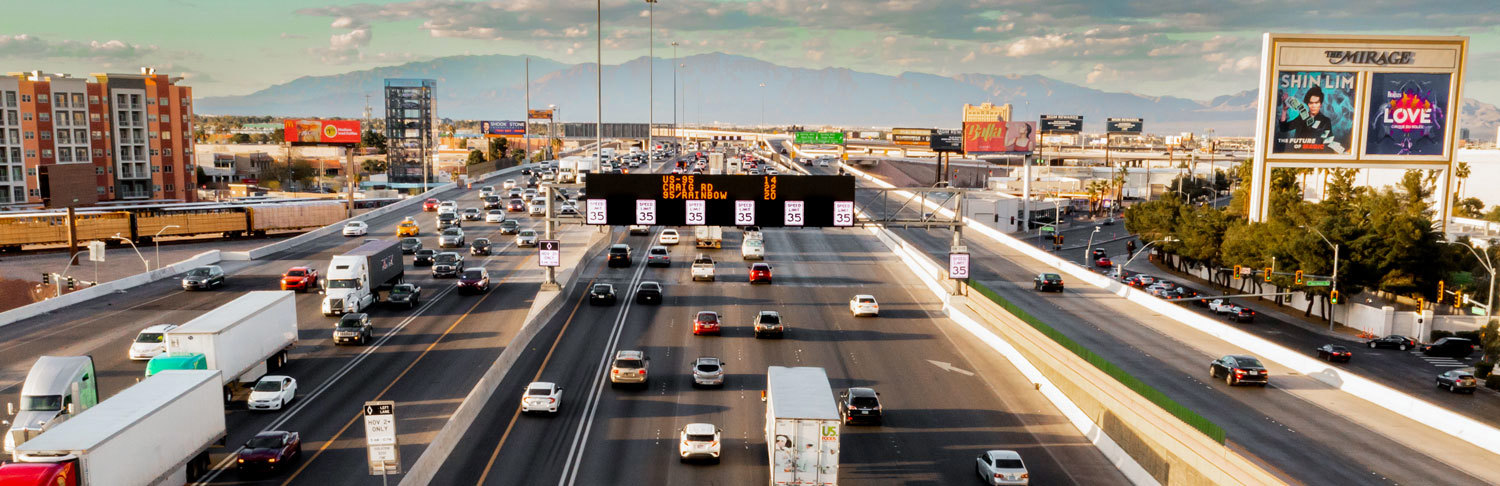 managing busy traffic in las vegas
