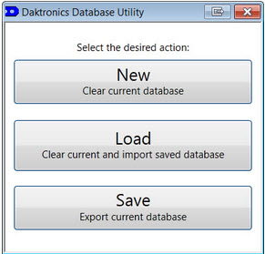 Daktronics Database Utility