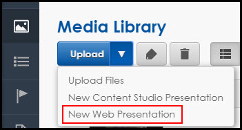 New Web Presentation