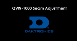QVN-1001: Seam Adjustment