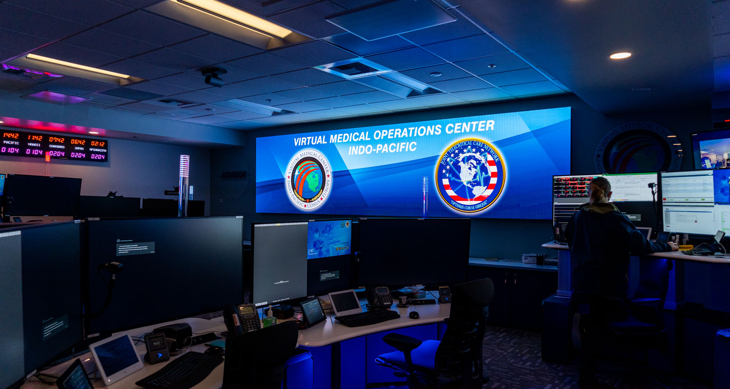 Medical Operations Center Indo-Pacific Display