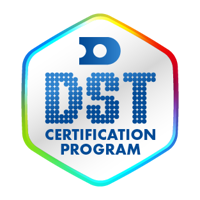 DST badge logo