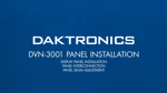 DVN-3001 Panel Mounting