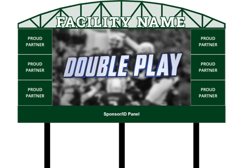 Baseball or Softball System with Video Display