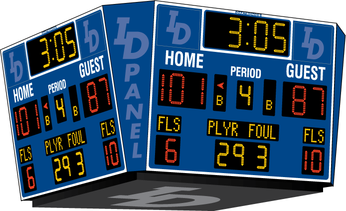 Daktronics Basketball Scoreboards, LED Video And Sound Systems