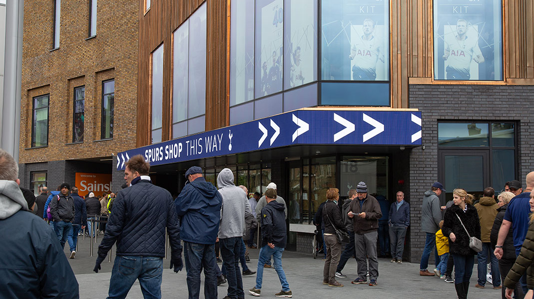 pro stadium marquee sign