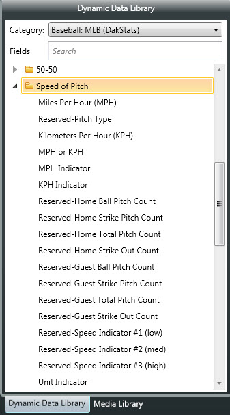 Statcast dynamic data library
