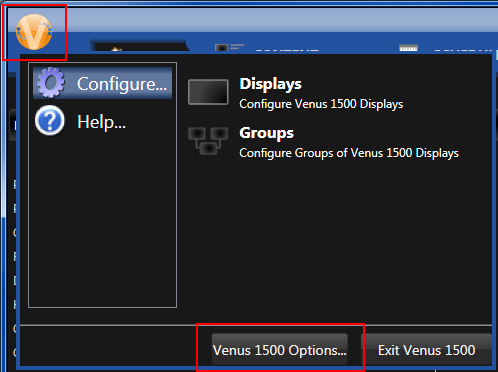 Venus 1500 Options