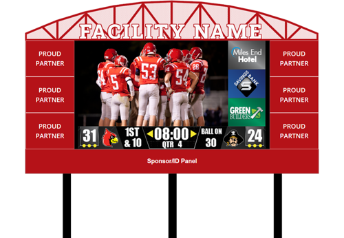 Football System with Video Display