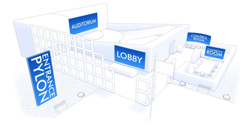 The Impact of Wayfinding Displays in Corporate Facilities