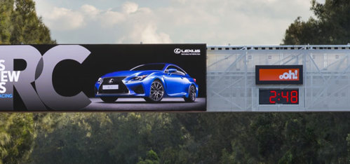 Time and Temp Digit Display