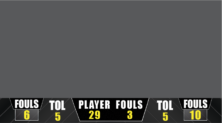 basketball stats bottom bar