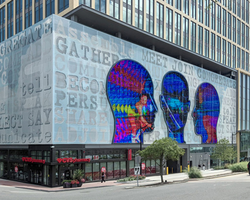 Unique person-shaped LED displays