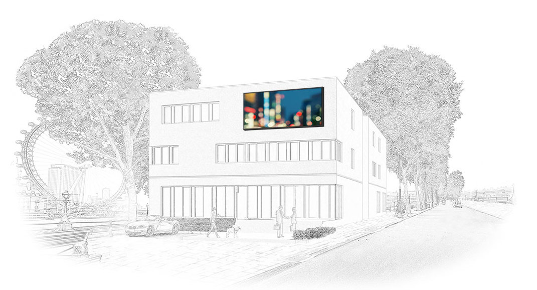 Urban Billboard Wall Mounted 8x16