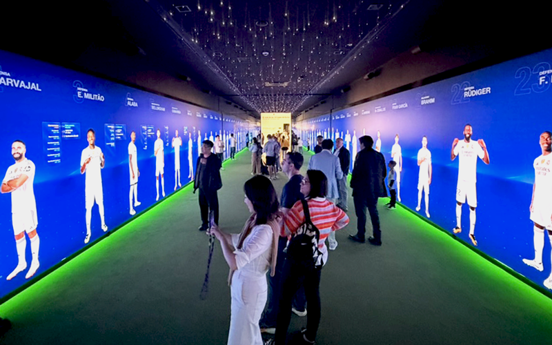 Players Hall Santiago Bernebeu Stadium