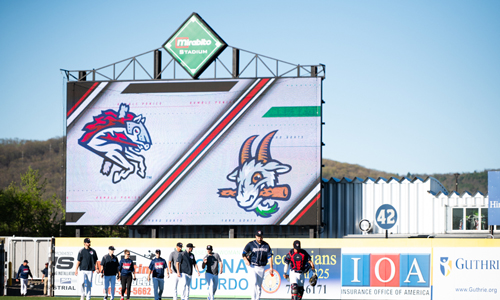 Binghamton Rumble Ponies Main Videoboard Baseball