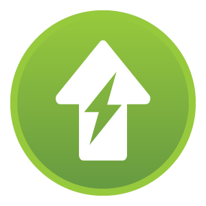 high efficiency icon