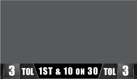 Football stats bottom bar