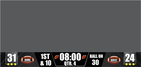 Football bottom bar
