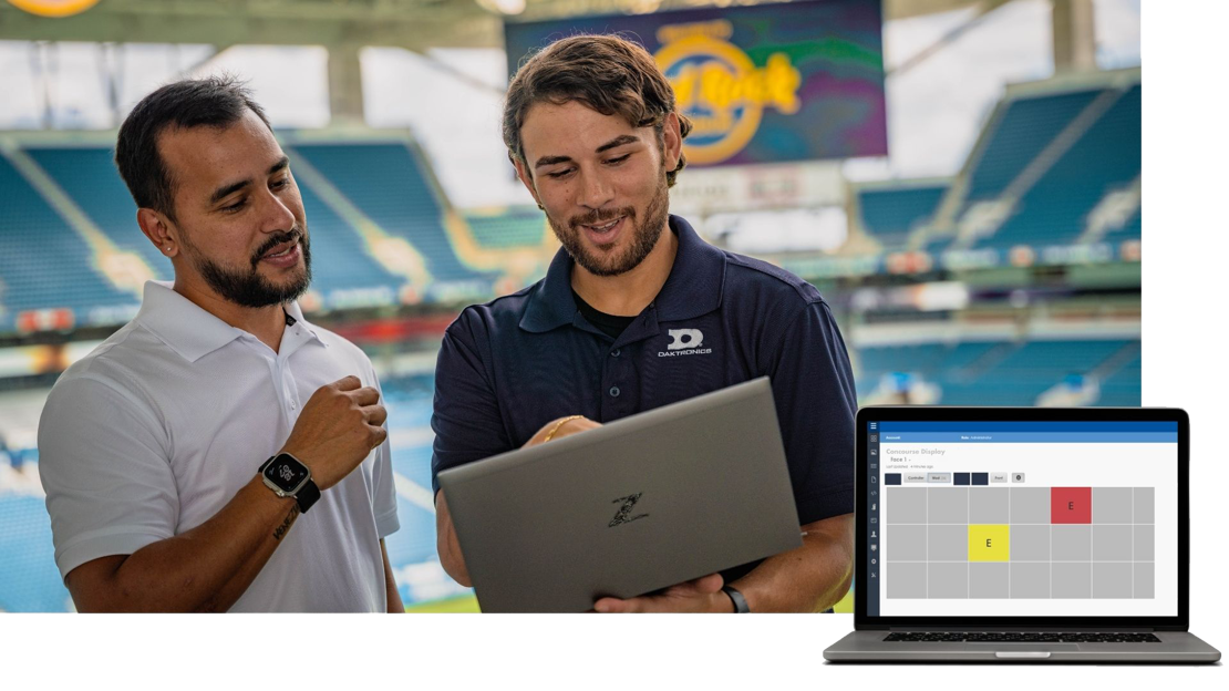 field service engineers working with the system health app