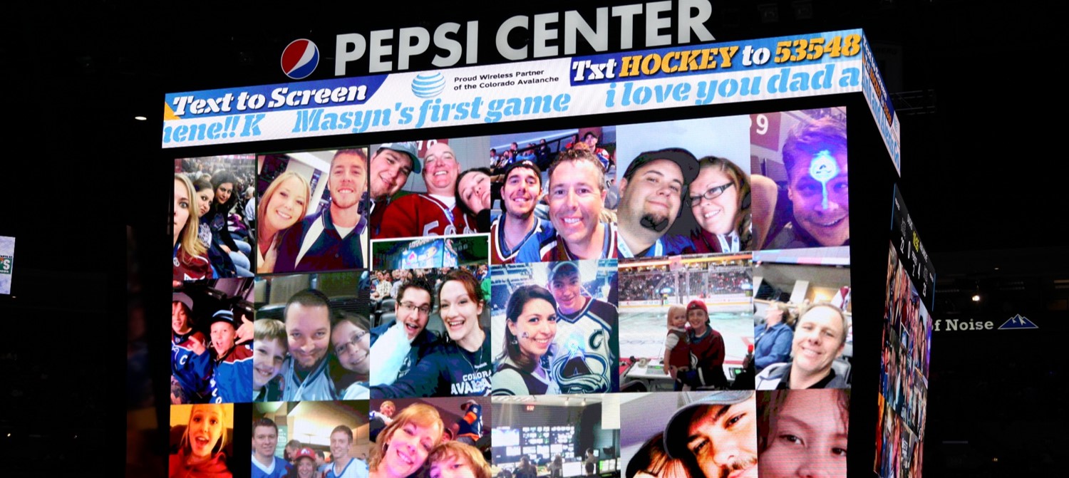 Pepsi Center Image Collage