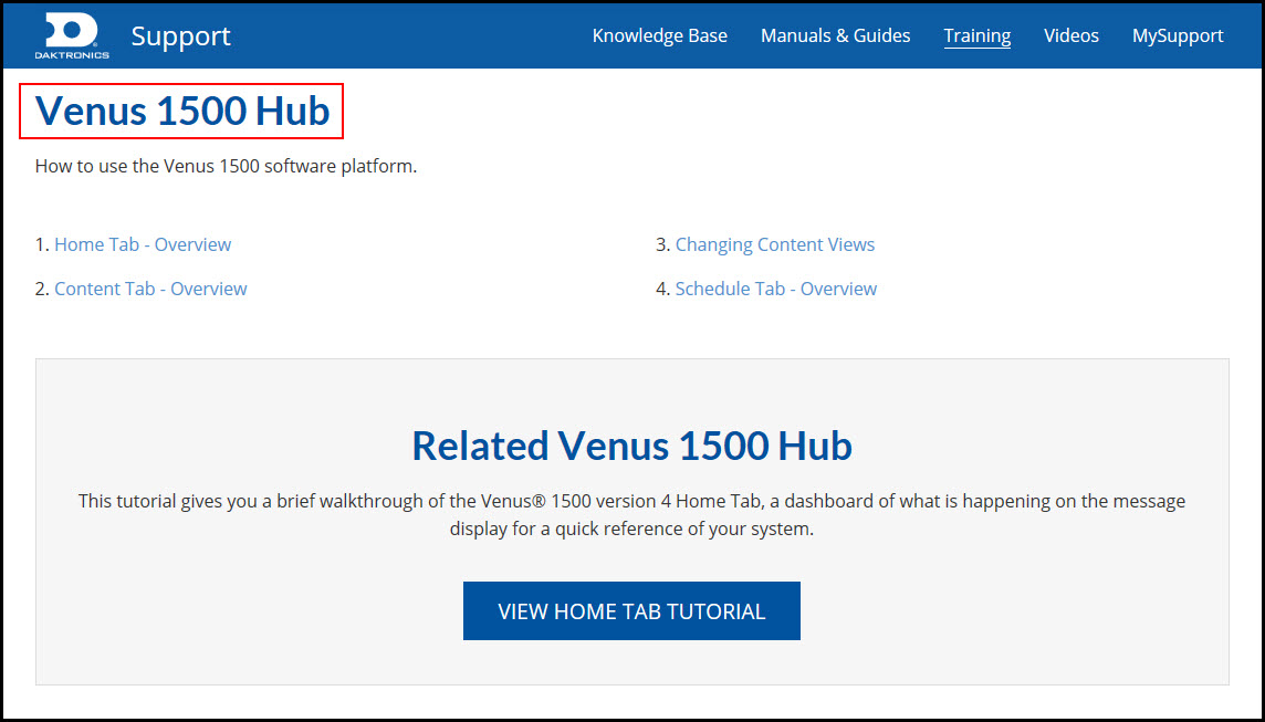 Venus 1500 Hub