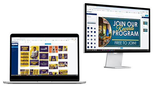 FrameWrx Program Laptop and Desktop View
