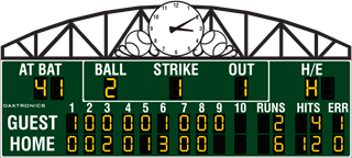 DA-1102 Scroll Clock