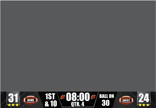 football score bottom bar