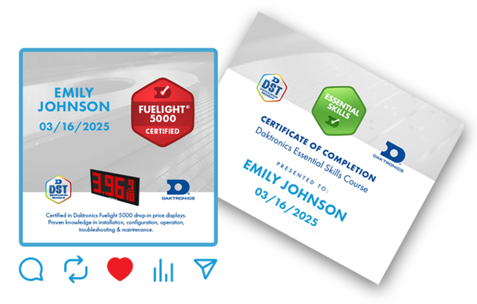 Dst Csr Program Digital Sign Technician Certification Program