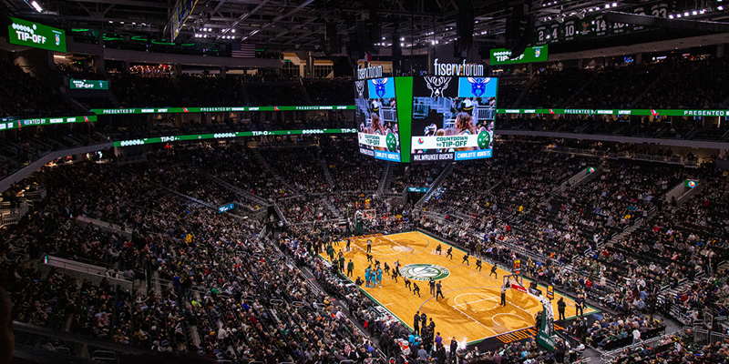 From Street to Seat, Daktronics Lights Up Fiserv Forum
