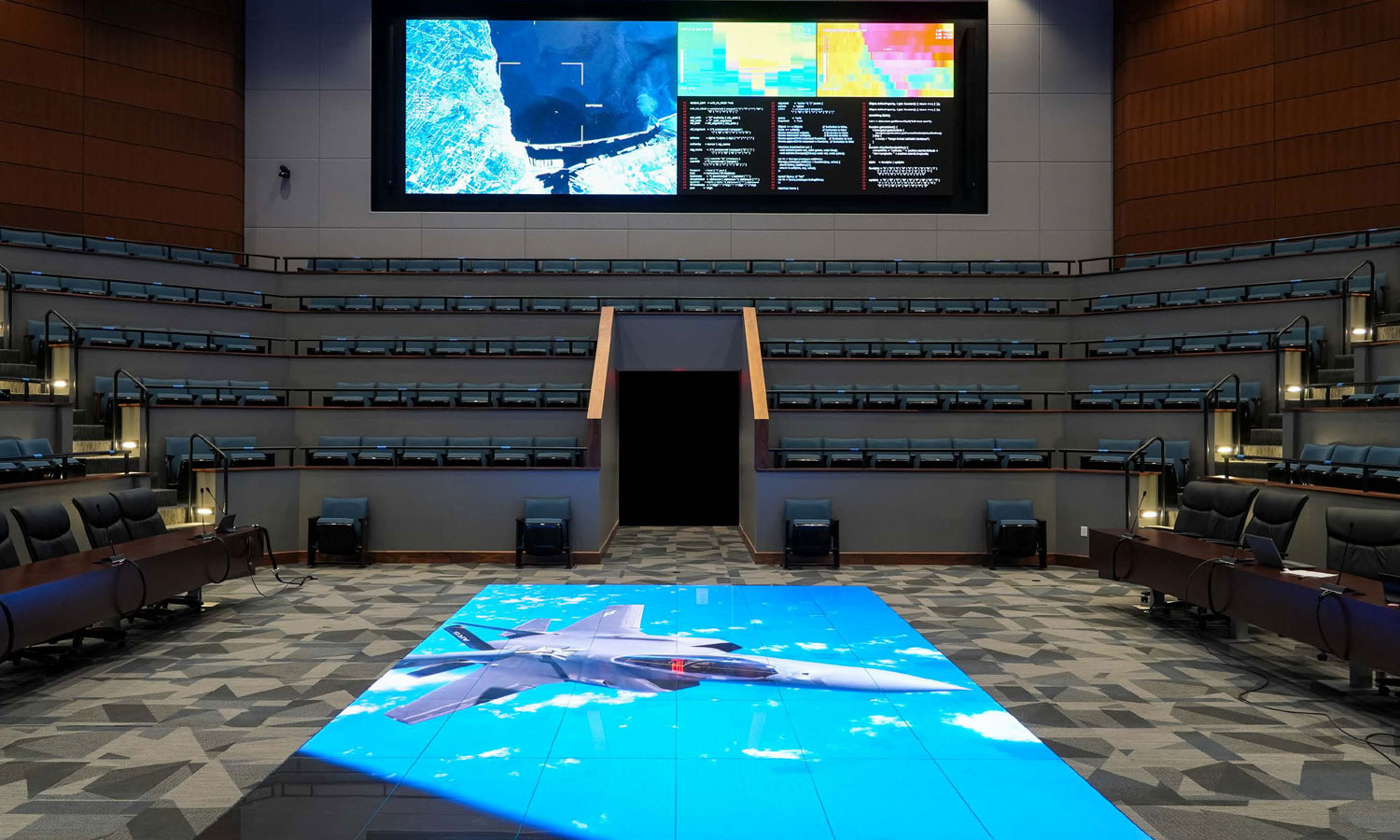 Quantico Marine Base Video Wall