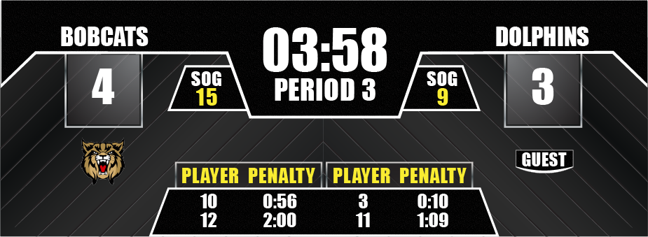 Hockey Full Screen Score RTD 3