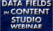 Data Fields in Content Studio