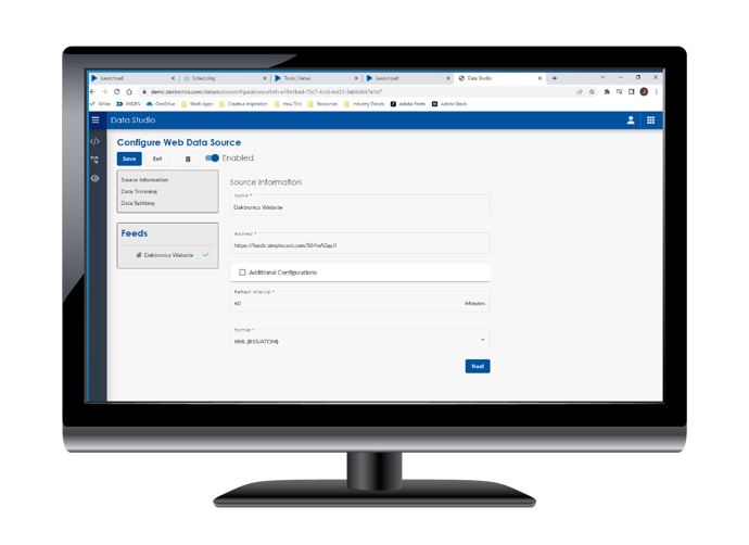 Venus Control Suite for Message Displays