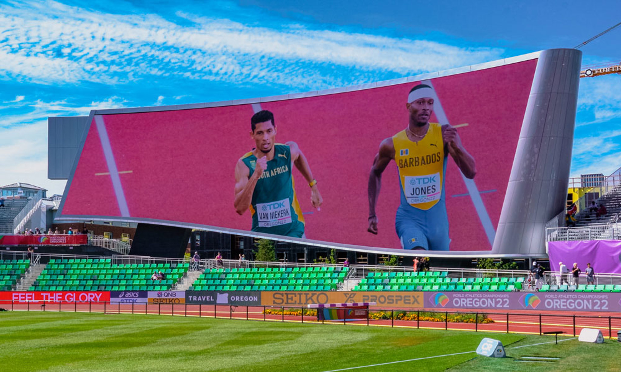 Outdoor Sports Video Displays
