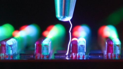 electric shock LED testing