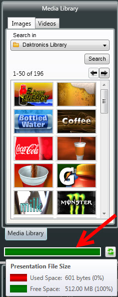 presentation file size