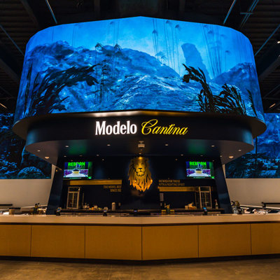 LED video wrapping fan bar