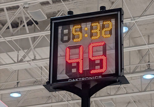 transparent shot clock