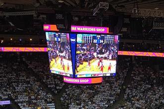 Centerhung Video Display