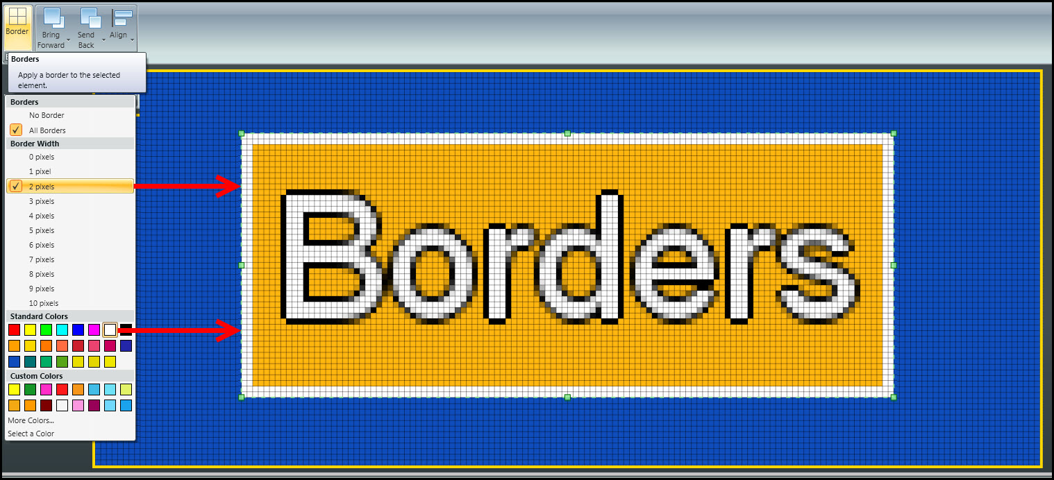 Borders Finsihed
