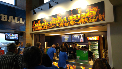 Backyard BBQ Concession Display