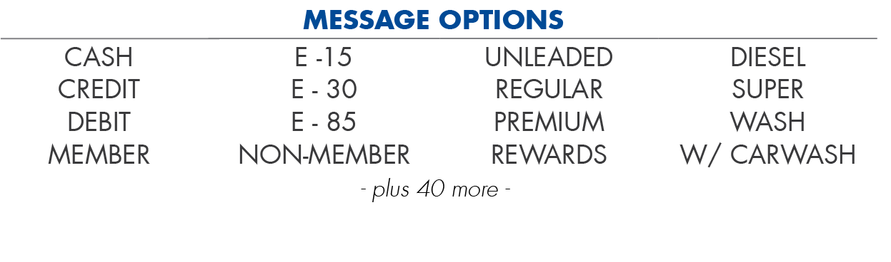 Message Options FL-5000