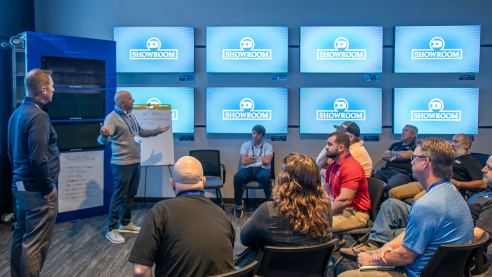 Sales Expo Presentation Daktronics Showroom