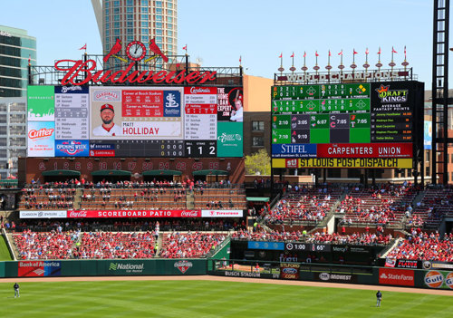 St. Louis Budweiser Field Video Display