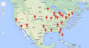 Daktronics NFL installations map