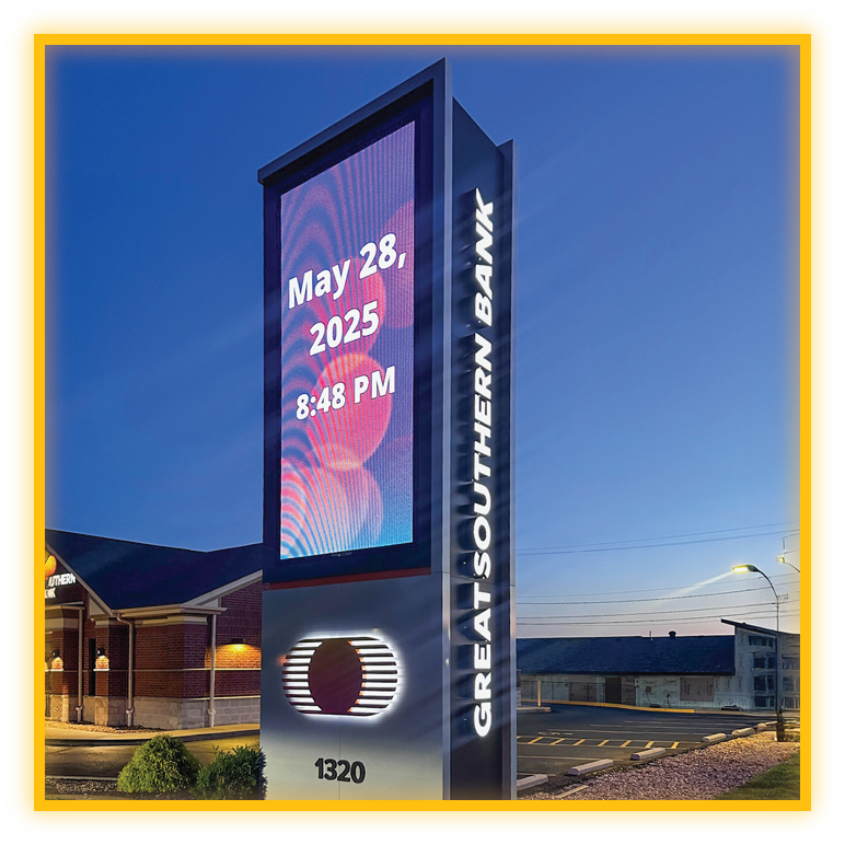 Pinnacle Sign Group 2025 Sign Design Contest Winner 40 ft and Over