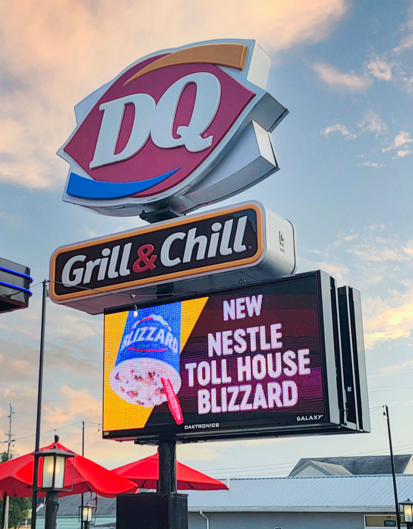 Digital marquee sign